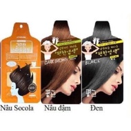 Korean Pyeonan Dyeing Hair Dye Shampoo Pack