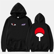 Japanese Sty Anime Hoodies Naruto Uchiha Uzumaki Hatake Eyes Printing Sweatshirt Men/Pullover Hip Hop Streetwear