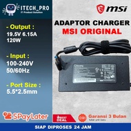 ORIGINAL MSI GF63 8RC Chicony A12-120P1A 19.5V 6.15A Charger Adapter - 19.5V 6.15A NEW