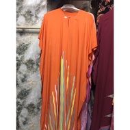 kaftan pastel baju kelawar batik lukis kelantan