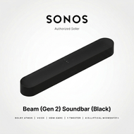 Sonos Beam（第二代）無線智能Soundbar Dolby Atmos 黑色
