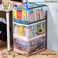 Box Organizer |BO-002-K | Transparent Transparent |36 x 23.5 x 23 cm