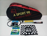 RAKET BADMINTON ORIGINAL RS SUPER POWER 500 LASER (FRIME OVAL)