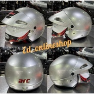 ARC AF6 Half Helmet / Arc steng 60CM Flash Silver ( L ) ( 100% Original ARC AF6 ) JK1