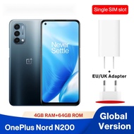 OnePlus Nord N200 N 200 Global Version 4GB RAM 64GB Snapdragon 480 5000mAh Battery 18W Fast Charge 6