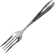 Ijinsha Pasta Fork, 7.1 inches (18 cm), 300 Days Shoten, Easy to Eat Pasta Fork, Silver