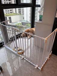 A-Pet Dog Fence Square Shape Balcony Guardrail Child Safety Door Fence Stair Entrance Protection Rai