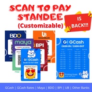 COD GCASH | BANKS | MAYA | STANDEE | Signage | Sintra board | Customize