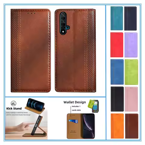 Flip Cover For Huawei Nova 5T y70 y91 y90 y61 y72 5 T 9 13 11 10 12S 12 11 11i 8i 8 12i 3 7i 13i 3i 
