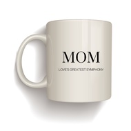 Customized Mother's Day Mug, Ceramic Mug, Cream Mug