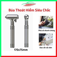 [Free hammer test glass] Super strong stainless steel emergency hammer for emergency car rescue