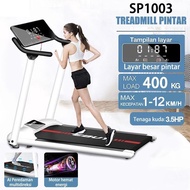 Treadmill Elektrik Tredmil Listrik 2.5 HP Mesin Alat Lari Olahraga Gym Fitness Cardio - 2.0HP-SP1003