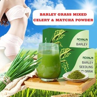 Barley Grass Powder  100% Pure and Natural for lose weight Barley Grass Low Sugar Body Detoxification,moistening intestines, burning fat, purifying liver, lowering cholesterol, beautiful skin, healthy slimming drink healthy slimming beverages 20PCS/BOX