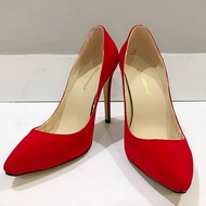 Red Stiletto Pump Heels, Size 38, 4inch height.