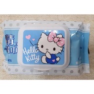 正版授權 三麗鷗 HELLO KITTY 凱蒂貓 酒精柔濕巾 柔濕巾 濕紙巾 擦拭巾 清潔巾 隨身包 附蓋 30抽