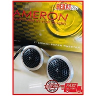 AMERON  AM26C 1''(25MM) SUPER TWEETER CAR AUDIO CARS CAR ACCESSORIES SPEAKERS SUBWOOFERS TWEETER