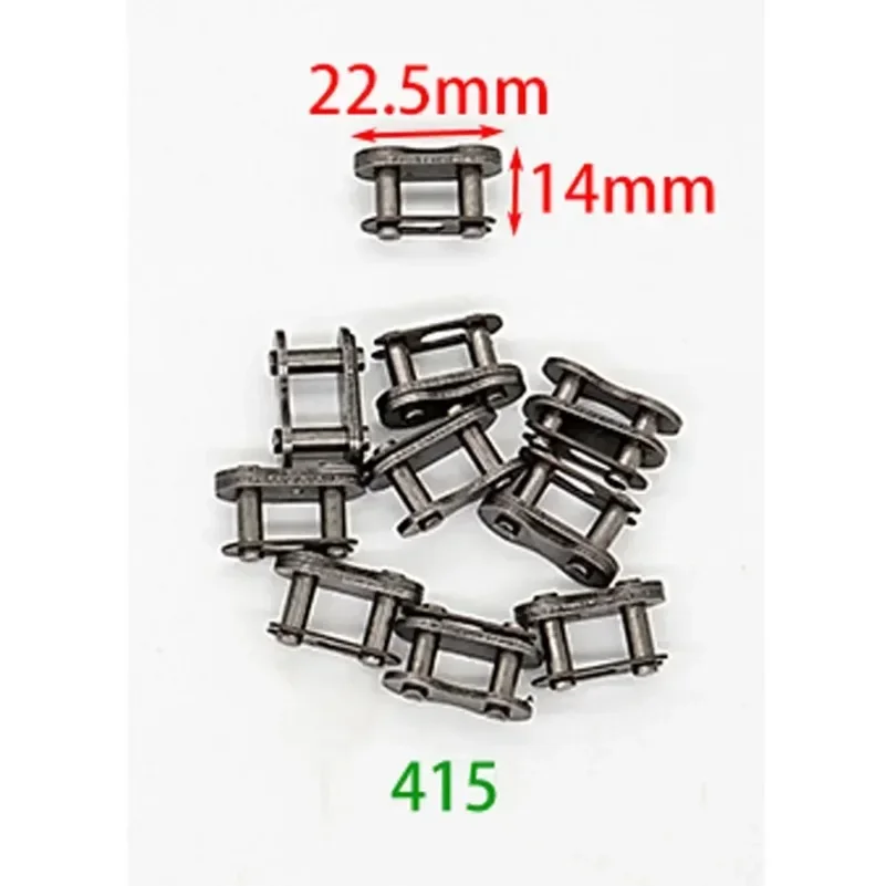 Motorcycle 415-110L Chain For 49cc 60cc 66cc 80cc 2-Stroke Engine Motor Motorized Bicycle Bike Acces
