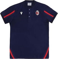 Macron Unisex Children's Merchandising Ufficial Polo Shirt Model Staff for Children Bologna FC 2021/