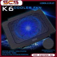 Laptop Cooling Pad K16 Notebook Radiator Base Computer Cooling Fan 14 Inch Bracket with 140mm Fan Slim Portable