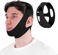 Anti Snoring Chin Strap Adjustable  High Elasticity Seamless Chin Strap  Suitable for sleep  Effecti