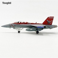 Tooyful 1/100 F18 Fighter Model Simulation Airplane Model for Shelf Bedroom Tabletop