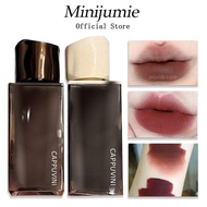 CAPPUVINI Lip mud Amber Lip Glaze Matte Lipstick Mud Velvet Brown lip tint waterproof cream