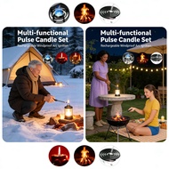 Arc Gun Stove Ignition Lighter Rechargeable Outdoor Windproof USB Camping Lighter