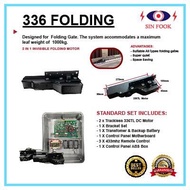 336 Folding Gate Auto Gate System DC Moto ⚡READY STOCK⚡🔥