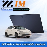 2025 IM5 IM6 Car sunshade, front windshield, sun protection and heat insulation curtain