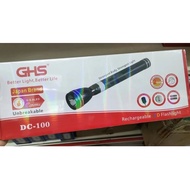 Share:   Favorite (231) 100% ORIGINAL JAPAN GHS GHS 5SC Tactical DC-100 Rechargeable LED Flashlight 