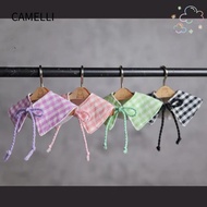 CAMELLI Checkered Cloak, Cotton Stuffed Doll Checkered Doll Clothes, Kawaii 10~15cm|Outfit 15cm Cott