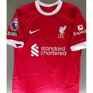 【Great】 Top Quality 23-24 LFC Liverpool Red Home Season Jersey Soccer Football Jersey T-shirt