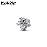 Pandora Pavé Flower Openwork Charm