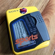 Sony Sports Walkman FS397 AM FM Radio Cassette 收音機 卡式帶機