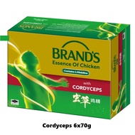 BRAND'S Essence of Chicken with Cordyceps (6 x 70g) Brands