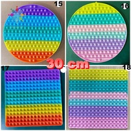 Tiktok Push big pop it fidget toy Bubble big size animal keyboard big dinosaur among us unicorn besa