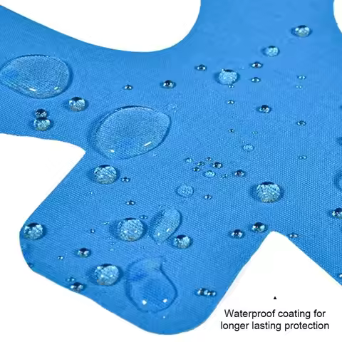 2Pcs Pre-Cut Kinesiology Tape for Ankle Waterproof Cotton Ankle Tape Breathable Enhance Elastic Athl