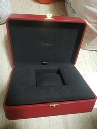 2017年太子鐘錶購買81萬cartier卡地亞錶 錶盒首飾盒放大鏡全套連收據