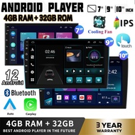 with cooling system[ 4GB RAM+32G IPS ] car android Player 7 9 10 inch Double Din Car Radio Multimedia Video Player Support FM/GPS/WiFi/Bluetooth