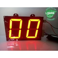 Ldnam large 7-segment 2-digit LED counter