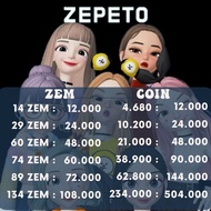 top up zem zepeto 14 zem