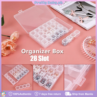 28 Slots Diamond Painting Storage Box Embroidery Art Rhinestone Beads Organizer Parts Pills Boxes