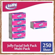 Jolly facial tissue 250 sheets / jolly 250 sheets facial tissue 2 ply / jolly tissue / jolly 250 she