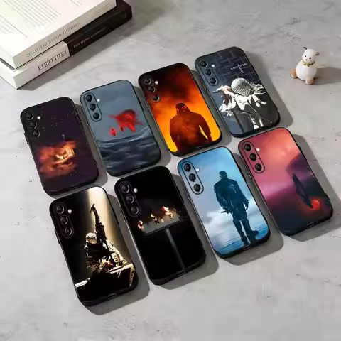 K-Kanye West Donda 2 Phone Case For Samsung Galaxy A73,A72,A71,A70,A53,A52,A51,Others Soft Black Cov