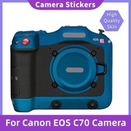 For Canon C70 Decal Skin Vinyl Wrap Film Cinema Camera Body Protective Sticker Protector Coat EOS EO