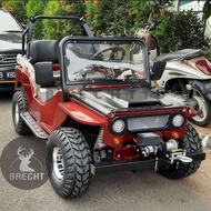Mobil Mini Jeep PC MOTTO Bahan Bakar Bensin 150 CC Mini Willys