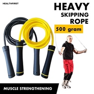 Healthfirst Heavy Jumping Skipping Rope Premium 3 Meters 500 Grams