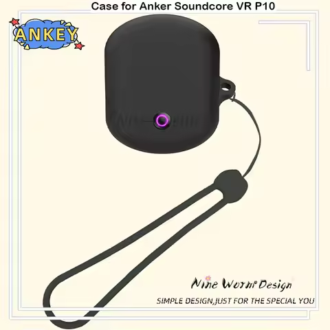for Anker Soundcore VR P10 Case Earphone Protective Cover Anti-fall Soft Silicone Wireless Bluetooth