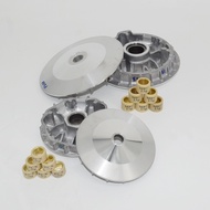 ชุดข้อต่อลูกบันทึกแต่งสำหรับ PCX150/PX160/Giorno/Lead/Forza สีเทา