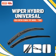 Premium Front Hybrid Wiper | Hybrid Car Wipers for All Types of Cars | 1 SET Right UniversalKiri